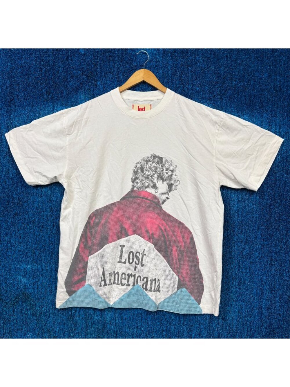 Machine Gun Kelly Lost Americana Rock White T-Shirt Size Extra Large